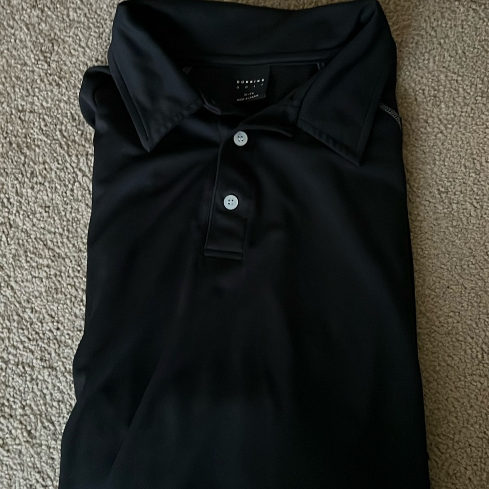 Dunning Golf Player Pique Performance Polo XL